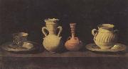 Francisco de Zurbaran Still Life with Pottery Spain oil painting reproduction